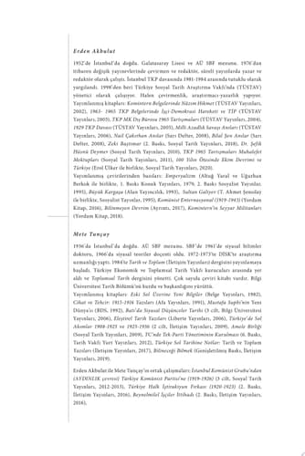 Türkiye Komünist Partisi’nin Kuruluşu, 1919-1925
