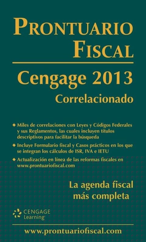PRONTUARIO FISCAL CENGAGE 2013