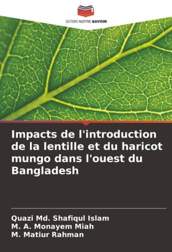 Impacts de l'introduction de la lentille et du haricot mungo dans l'ouest du Bangladesh