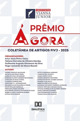 Prêmio Ágora - Coletânea de artigos das FIVJ – 2025