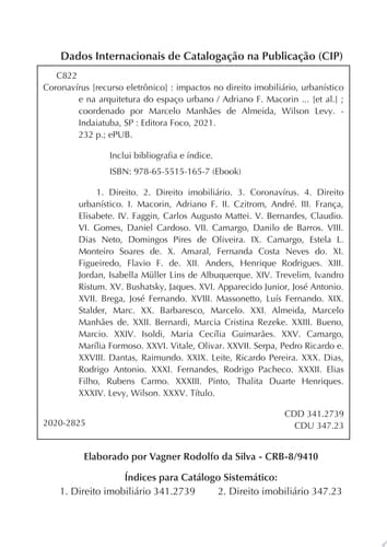 Coronavírus: Impactos no Direito Imobiliário, Urbanístico e na Arquitetura do Espaço Urbano