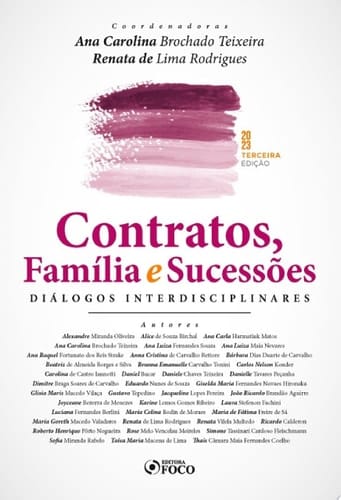 Contratos, Família e Sucessões Diálogos interdisciplinares