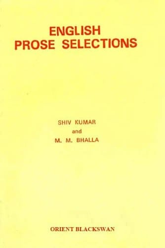 English Prose Selection