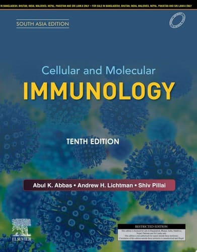 Cellular and Molecular Immunology, 10e, South Asia Edition - E-Book