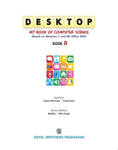 Desktop – My Book of Computer Science Class 8