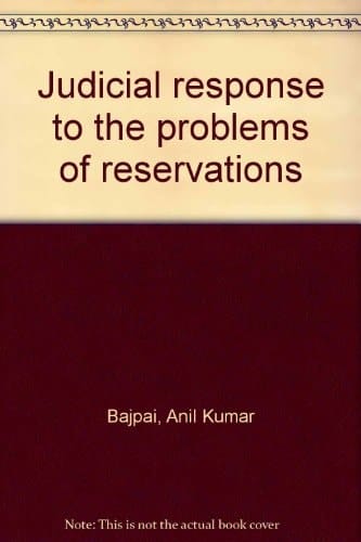 Judicial Response to the Problems of Reservations