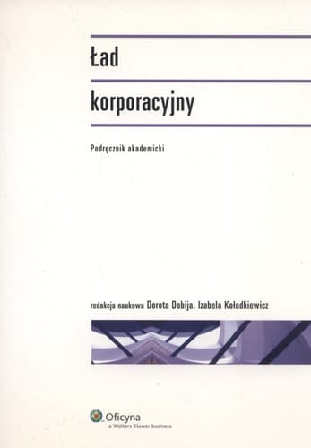 Ład korporacyjny podręcznik akademicki