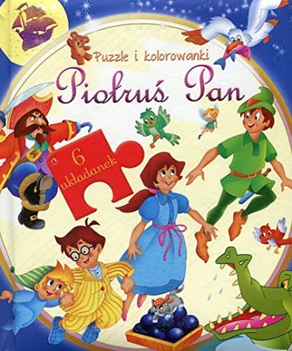 Piotruś Pan 6 układanek
