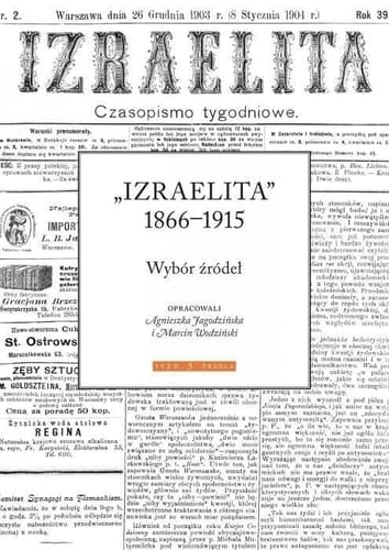 "Izraelita" 1866-1915 wybór źródeł