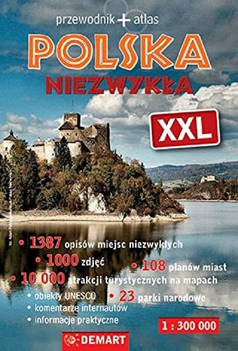 Polska niezwykła XXL przewodnik + atlas