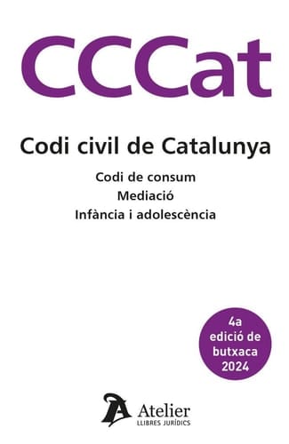Codi Civil de Catalunya. 4ª edició butxaca