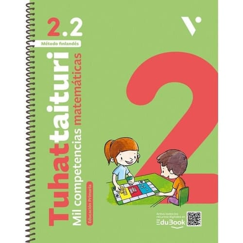 Tuhattaituri 2.2 Matemáticas. Libro y fichas. Nueva Edición