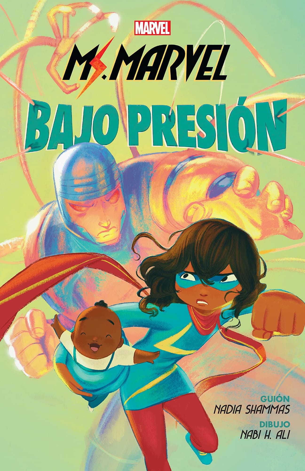 Marvel scholastic ms. marvel. bajo presión