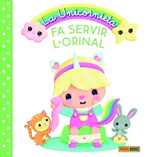 LA UNICORNIETA FA SERVIR L'ORINAL
