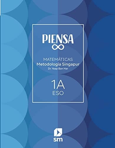 Matemáticas, metodología Singapur, 1 ESO, Piensa