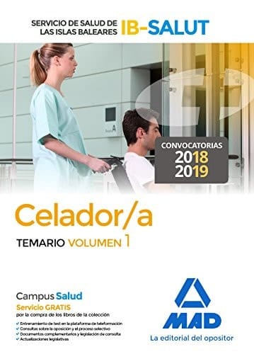 Celador/a del Servicio de Salud de las Illes Balears (IB-SALUT). Temario volumen 1 (Spanish Edition)