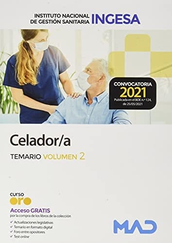 Celador del Instituto Nacional de Gestión Sanitaria (INGESA). Temario volumen 2