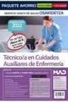 Paquete Ahorro + TEST papel Técnico/a Cuidados Auxiliares de Enfermería Osakidetza. Ahorra 66 € (incluye Temario Común; Temario General volúmenes 1, 2 ... gratis al Curso Oro) 2º envío: 17/05/22