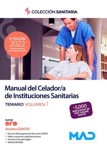 Manual del Celador de Instituciones Sanitarias. Volumen I