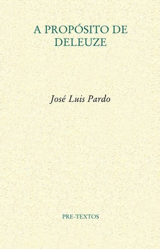 A propósito de Deleuze