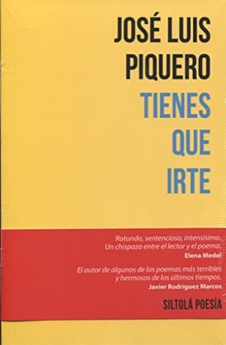 Tienes que irte