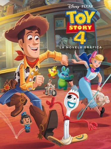 Toy story 4 la novela gráfica