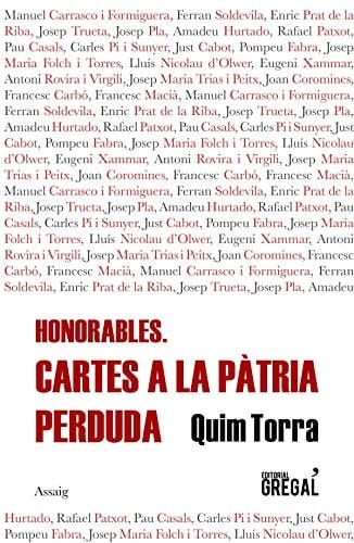 Honorables cartes a la pàtria perduda