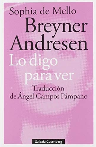 Lo digo para ver