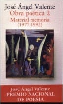 Obra poética Material memoria (1977-1992). 2