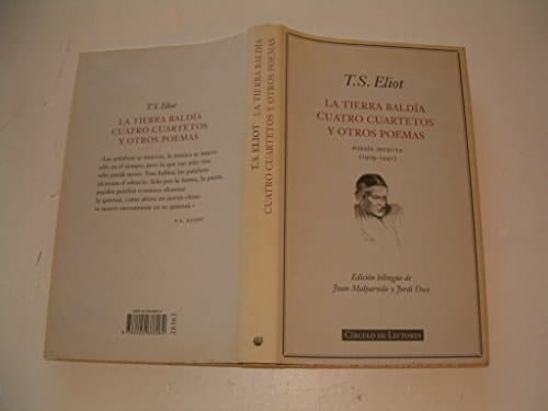La tierra baldía poesía selecta (1909-1942)