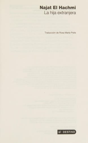 La Hija extranjera