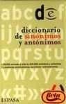 Espasa Diccionario de Sinonimos y Antonimos