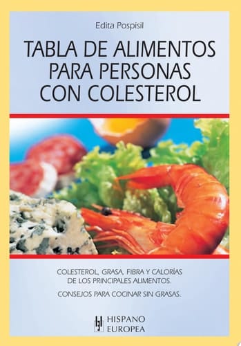 Tabla de alimentos para personas con colesterol