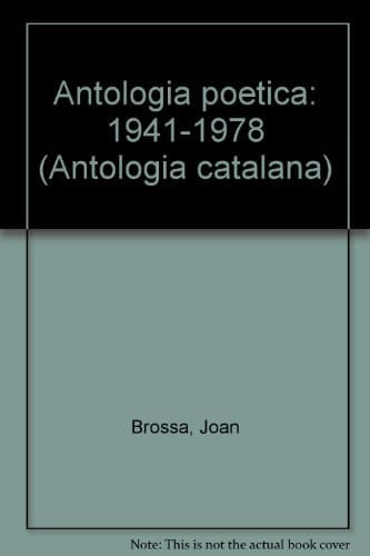 Antologia Poètica (1941-1978) (Catalan Edition)