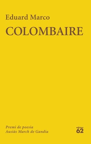 Colombaire - Premi Ausias March 2025