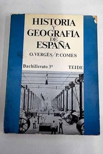 Historia y geografía de España y de los países hispánicos ; 3er curso de BUP