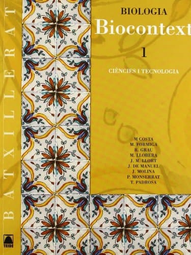 Biologia 1. Batxillerat - ed. 2008 - Biocontext + Conceptes bàsics+1CD