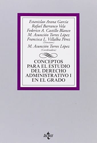 Conceptos para el estudio del Derecho administrativo I en el grado