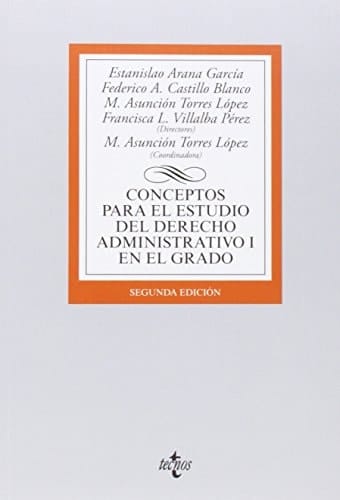 Conceptos para el estudio del derecho administrativo II en el grado