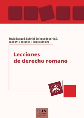 Lecciones de derecho romano