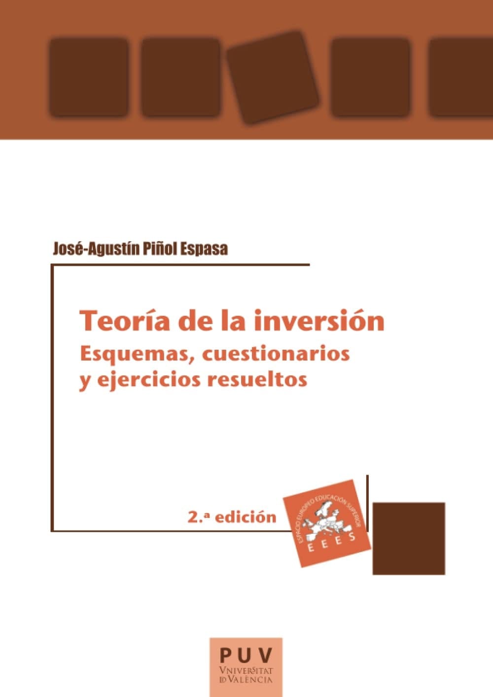 Teoría de la inversión esquemas, cuestionarios y ejercicios resueltos