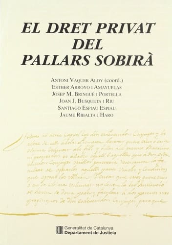 dret privat del Pallars Sobirà/El