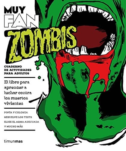 Zombis, cuaderno de actividades para adultos para enfrentarse a los muertos vivientes