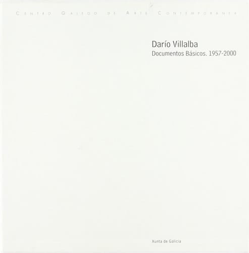 Darío Villalba documentos básicos