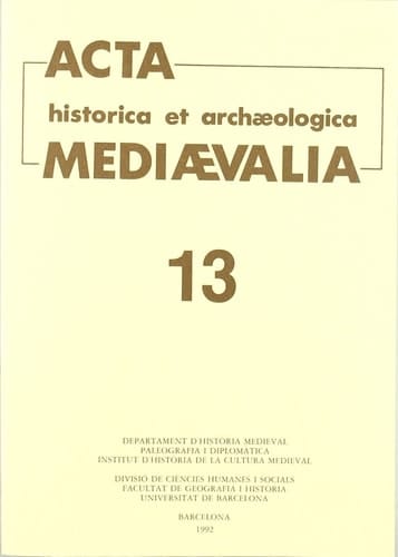Acta historica et archaeologica mediaevalia 13