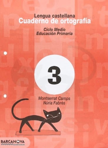 Cuaderno de ortografía 3. Lengua castellana