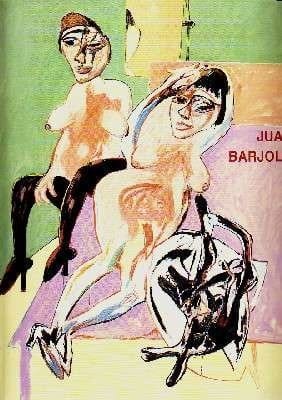 Juan Barjola exposición febrero-abril, Madrid, 1993