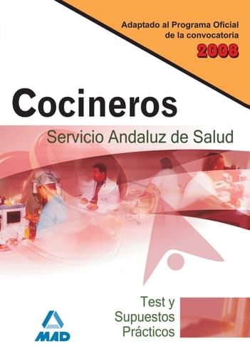 Cocineros del Servicio Andaluz de Salud - Test y supuestos prácticos