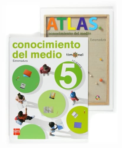 Conocimiento del medio. 5 Primaria. Proyecto Timonel. Extremadura