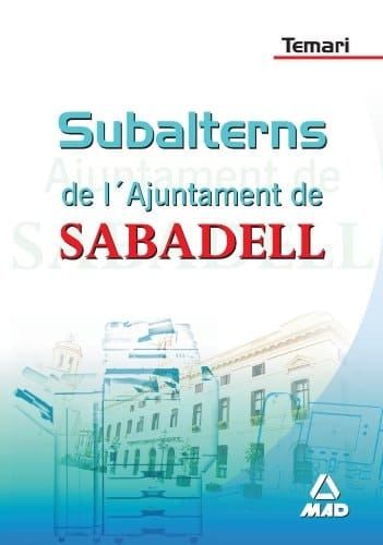 Subalterns de l ́ajuntament de sabadell. Temari